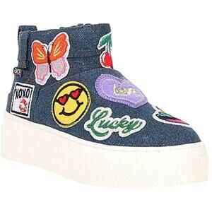 Steve Madden Girls' J-Bilie-P Patch Sneaker Boots Kids Size 4